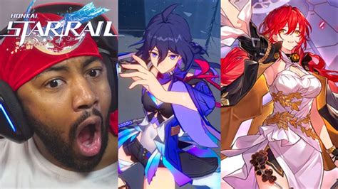 Genshin Impact Fan Reacts To Every Honkai Star Rail Character Version