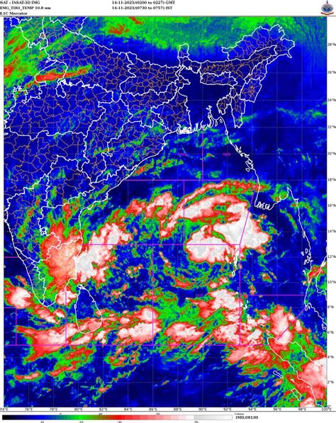 Low Pressure Area Forms Over Bay Of Bengal Odisha Braces For Rainfall