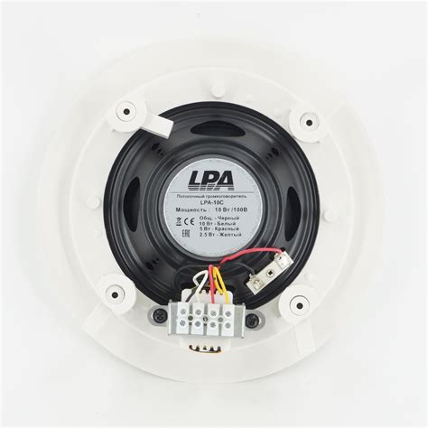 LPA-10C, Широкополосный потолочный громкоговоритель