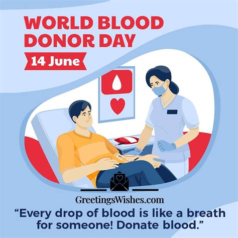 World Blood Donor Day Wishes June Greetings Wishes