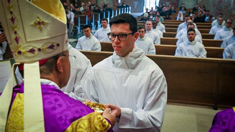 Seminarians Receive Ministry of Acolyte - Diocese of Rapid City