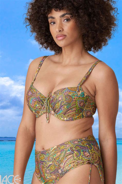 PrimaDonna Swim Sakarun Bikini Bandeau Beha D H Cup SUNNY PAISLEY