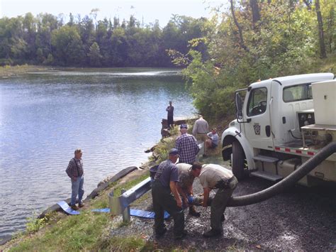 Happy Fishing Cascade Quarry Stocked Lawrence County Conservation