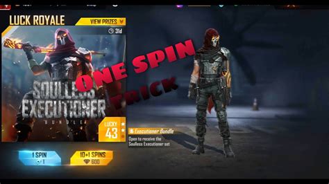 One Spin Trick New Diamond Royale Soulless Executioner Bundle Must