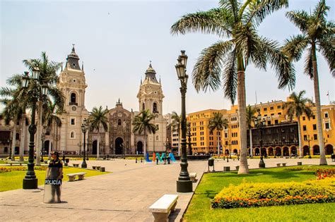 Plaza Mayor Lima Peru The Plaza Mayor Or Plaza De Armas Flickr