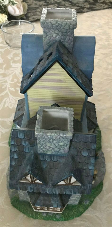 PartyLite Olde World Village Candle Shoppe Tealight House P7315 EBay