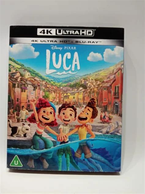 LUCA 4K UHD Blu Ray Blu Ray 2021 Disney Pixar 13 95 PicClick UK