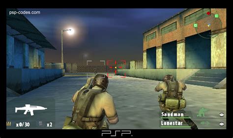 SOCOM U S Navy SEALs Fireteam Bravo PSP Screenshots PlayStation