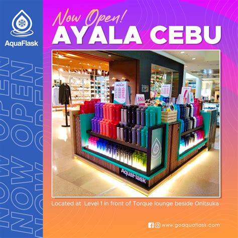 Ayala Mall Cebu Aquaflask