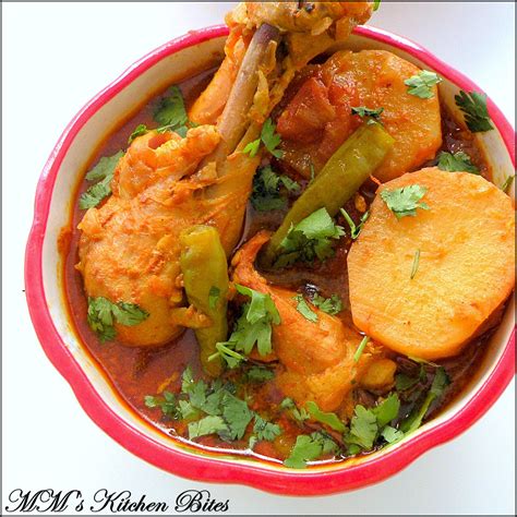 Mm S Kitchen Bites Robibarer Murgir Jhol Bengali Sunday Chicken Curry