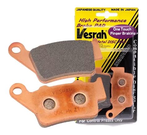 Pastilha Freio Traseiro Vesrah Royal Enfield Meteor 350 23