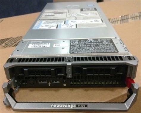 Dell Poweredge M520 Blade Server Cto Configure To Order 2x Heatsinks