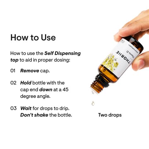 Thorne Vitamin D3 drops - 30ml - Fairfield Nutrition Shop