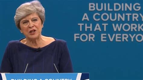 The Key Points From Theresa May S Big Conservative Conference Speech Chronicle Live