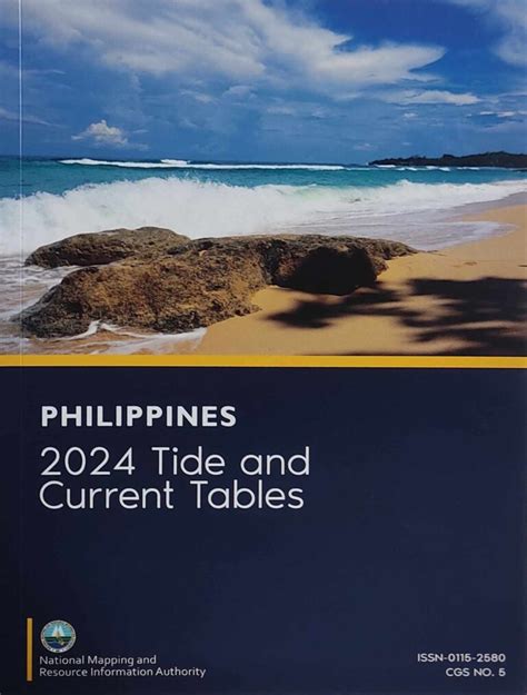 Philippine Tide And Current Tables 2024 Edition MORBAI