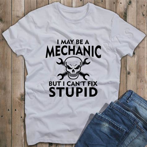 I May Be Mechanic But Cant Fix Stupid Digital Print Etsy