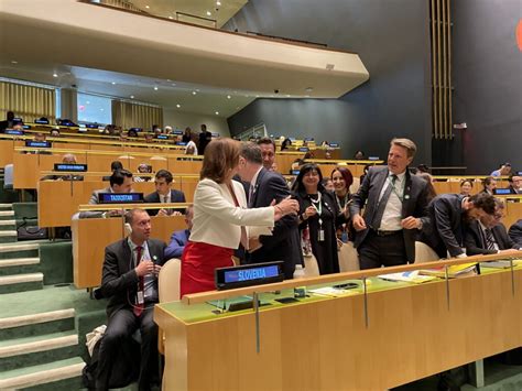 Slovenia Elected Non Permanent Member Of UN Security Council Building