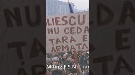 Iliescu Aclamat In Dupa Ce L A Rasturnat Pe Ceausescu Nebunie In