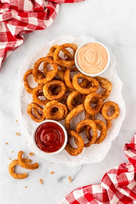 Air Fryer Frozen Onion Rings Build Your Bite