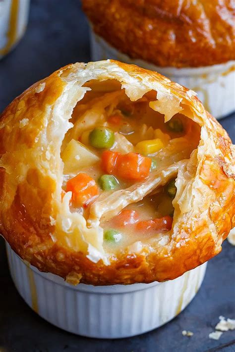 Creamy Chicken Pot Pie Homemade Chicken Pot Pie Chicken Pot Pie Recipes Best Chicken Pot Pie