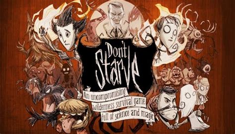 Don T Starve Cover Or Packaging Material MobyGames