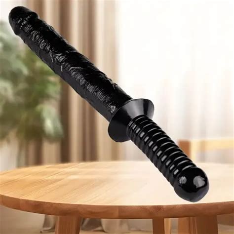 Adam S Sword Silicone Dildo Black Fantasy World