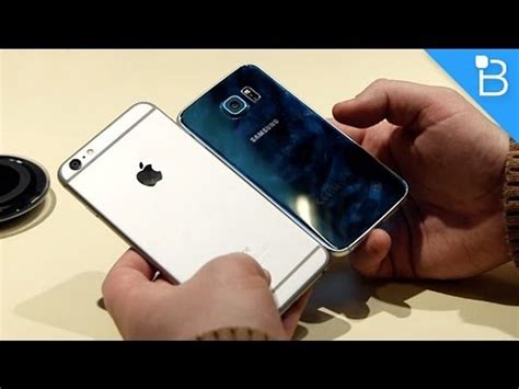 Galaxy S6 Vs IPhone 6 Plus Quick Comparison Video Dailymotion