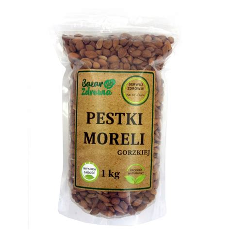 Pestki Moreli Gorzkie 1kg Jądra Amigdalina 13420425326 oficjalne