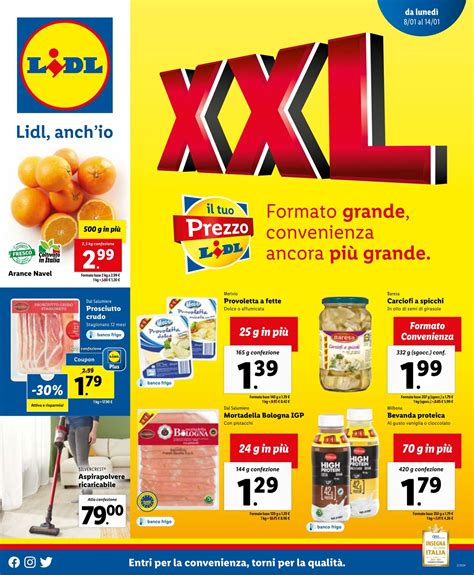 Lidl Volantino Attuale 08 01 14 01 2024