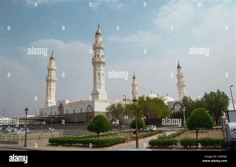 Medina City Quba Mosque Located In Madinah Al Munawwarah Saudi Arabia