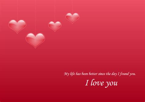 Valentine Card Examples and Templates