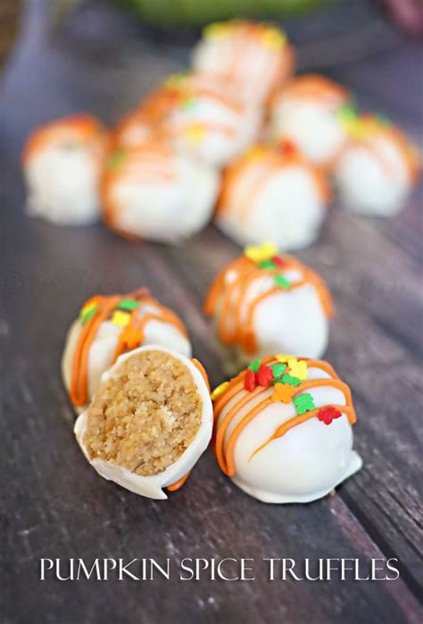 Pumpkin Spice Truffles Kleinworth And Co