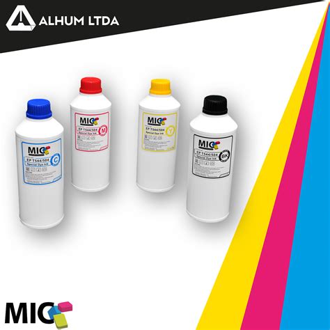 Kit Tintas Epson 504 544 Mic Litro Alhum