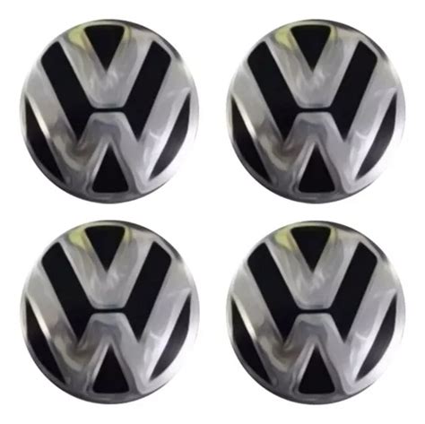 4 Tapas Centro De Rin Vw Jetta Bora Vento Polo Lupo 51mm MercadoLibre