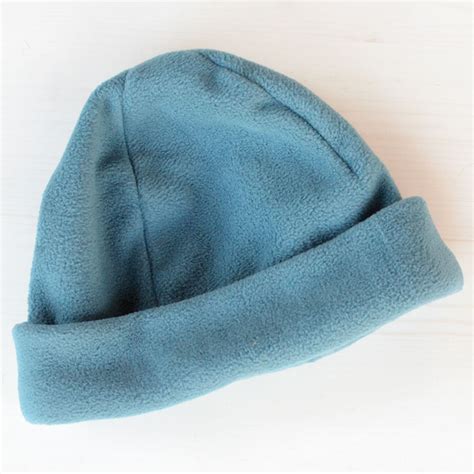 Easy Fleece Cuffed Beanie Free Sewing Pattern And Tutorial