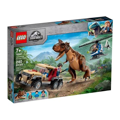 Set LEGO Jurassic World Persecución del Dinosaurio Carnotaurus 76941