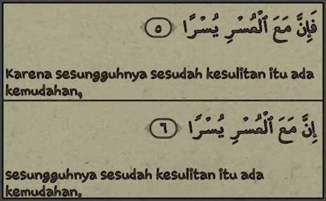 Detail Arti Surat Al Insyirah Ayat 5 Koleksi Nomer 14