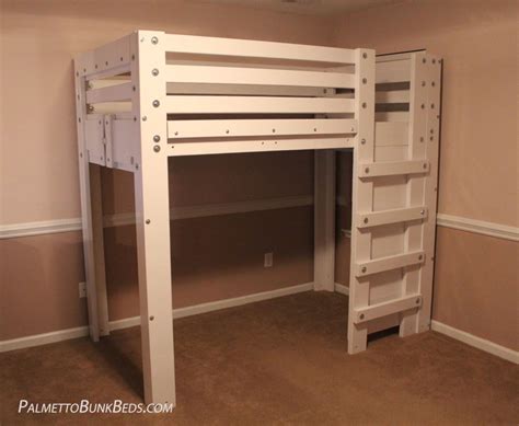 Twin Loft Bed Plan Palmetto Bunk Beds