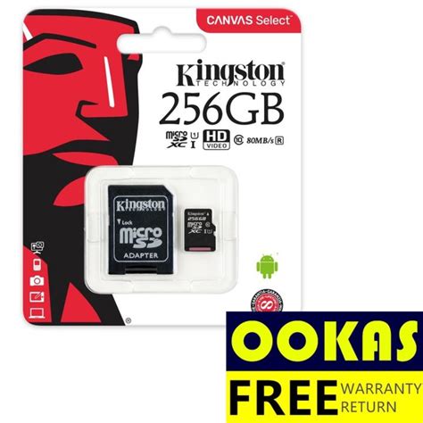 Kingston Canvas Select Plus Class Mb S Gb Gb Gb Gb Gb