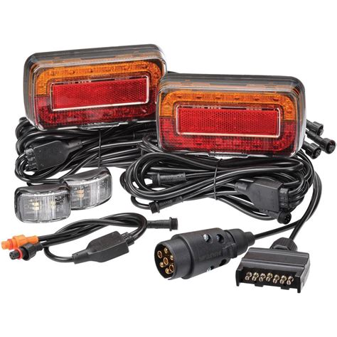 Narva 12v Model 37 Led Plug And Play Trailer Lamp Kit Submersible