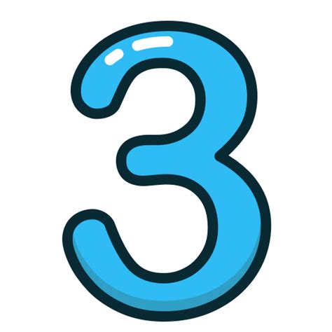 Number 3 Blue 512 Hosted At Imgbb — Imgbb