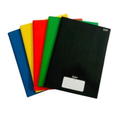 Caderno Brochura Capa Dura Pequeno Folhas Stiff Jandaia