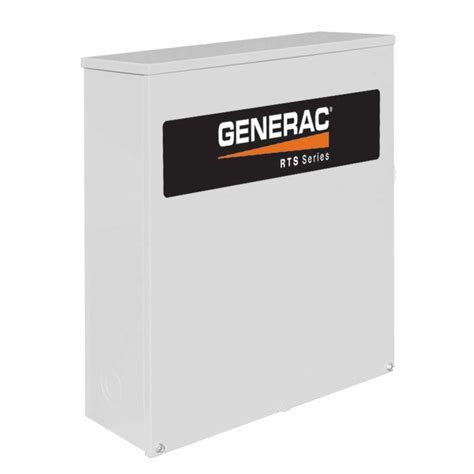 Generac Rtsn400 400 Amp 3 Phase Automatic Transfer Switch Ziller Electric