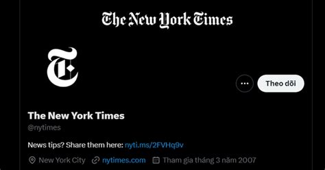 New York Times Mất Tick Xanh Twitter Sau Khi Bị Elon Musk Chê Tuổi