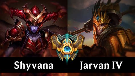 Shyvana Vs Jarvan Iv Jungle Korea Challenger Patch 8 1