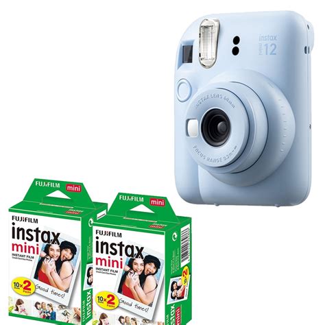 Fujifilm Instax Mini 12 Instant Film Camera Pastel Blue Mini Film