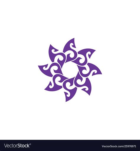 Abstract logo template Royalty Free Vector Image