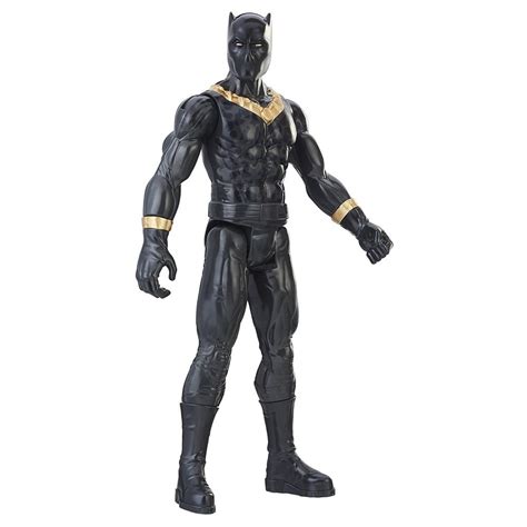 Marvel Black Panther Movie Titan Hero Series Erik Killmonger 12 Inch Action Figures