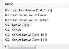 Ms Access Choosing The Correct ODBC Driver For SQL Server Stack