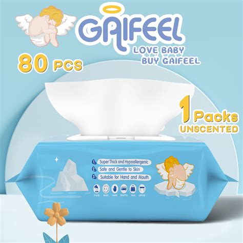 Gaifeel Baby Wipes Wet Wipes For Baby 1 Packs80sheets Lazada Ph